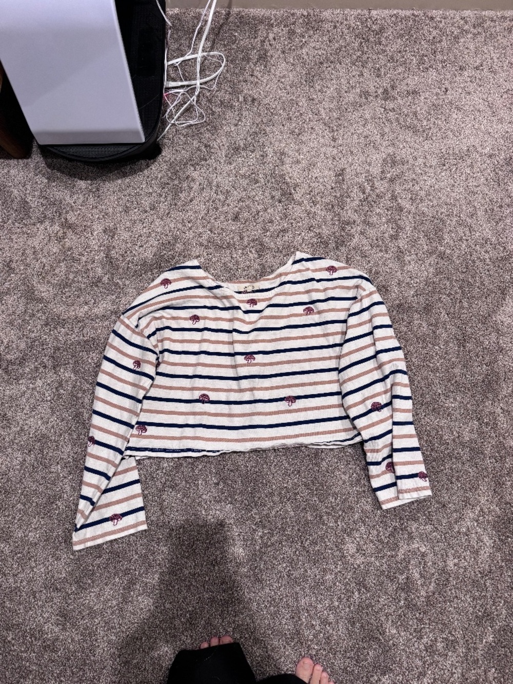 Mushroom striped shirt Madewell